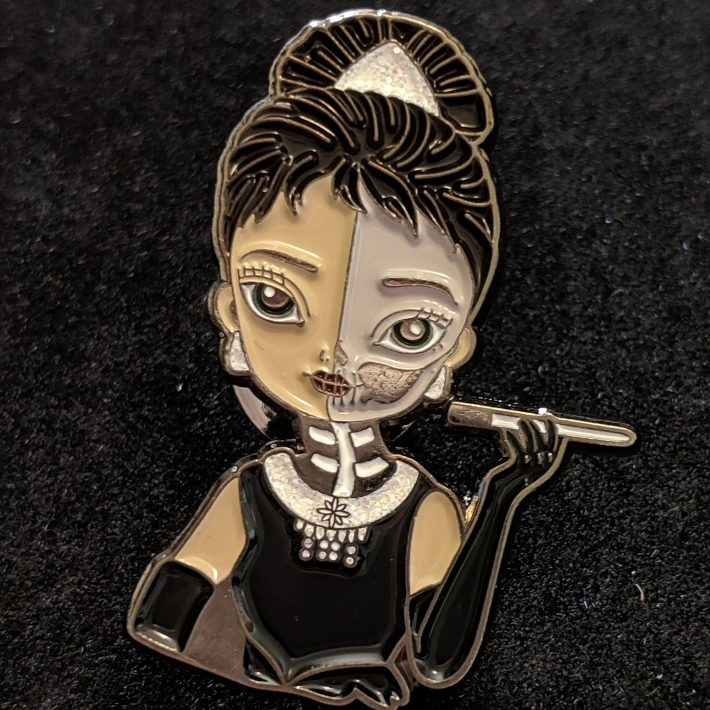 Audrey Hepburn pin